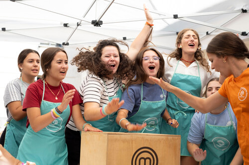 Competirás en pruebas y retos culinarios por equipos