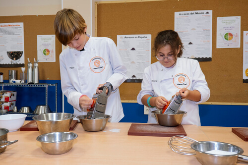 Convivirás con los concursantes de MasterChef Junior